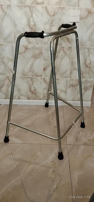 bor: Gəzinti çərçivəsi (yürüteç) - Material: möhkəm metal boru — 2