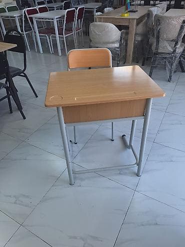 uşağ maşın: Tək nəfərlik məktəb/desktr yazı dəsti - Dəst: 1 ədəd masa + 1 ədəd — 2