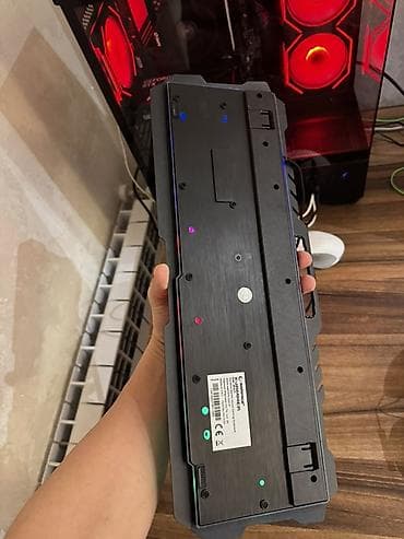 kablolar: Rampage GK cihazlı tam ölçülü oyun klaviaturası - Brend/model — 2