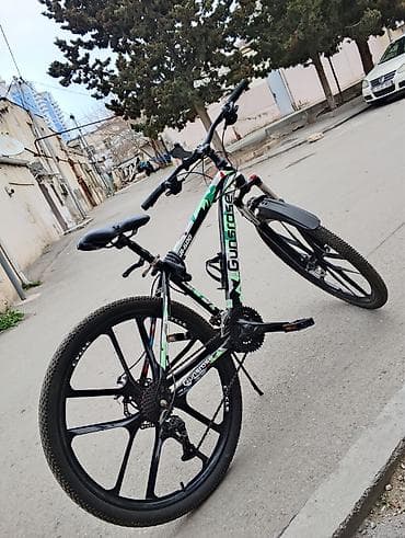 24 lik velosiped: Gunsrose GR-600 dağ velosipedi - Güclü alüminium alaşımlı gövdə — 1