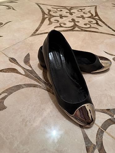deri gödekce: Charles Keith qadın baletkaları - Rəng: qara ölcu 38 - Model — 1