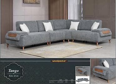 saray mebel: Woodpecker “Tango” künc divan Fabrik istehsalı mebellərin topdan — 1