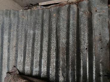 panel sendvic: Dalğalı sinklənmiş metal lövhə - Material: galvanizli polad (sink — 1