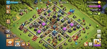 Clash of Clans hesabı – TH14 inkişaf etmiş baza - Şəhər Salonu: Town — 1