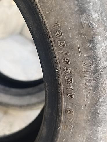 r16 55 205: 2 ədəd avtomobil şini qiyməti 2 sinə aiddir - Ölçü: 195/55 R16 - — 2