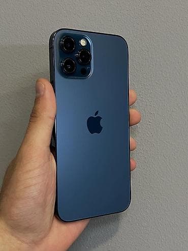 telefonla barter: IPhone 12 Pro, 256 GB, Pacific Blue, Zəmanət, Kredit, Simsiz şarj — 1
