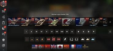 World of Tanks Blitz oyun hesabı üçün böyük kolleksiya: 300 uyğun tank — 5