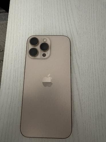 iphone 8 kamera: IPhone 16 Pro Max, 256 GB, Qızılı, Face ID — 1
