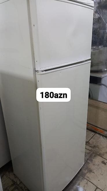 İki qapılı soyuducu - Rəng: ağ - Üst kamera: dondurucu, alt kamera