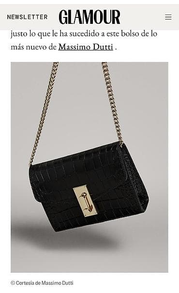 analar üçün çantalar: Klatç, Massimo Dutti, İşlənmiş — 3