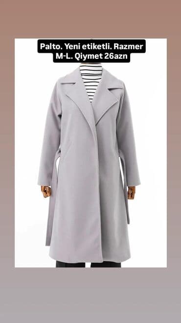 Alfa Romeo: Palto, L, rəng - Boz — 1