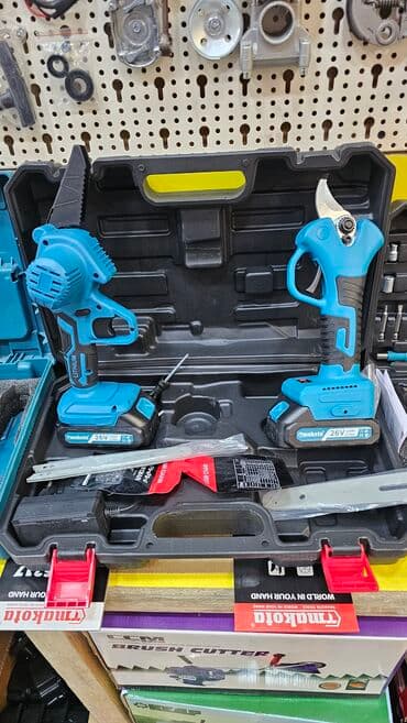 lan kabel tester: Odundoğrayan və ağacbudayan ikisi birlikdə dəsti 26 vatt batareya ilə — 1