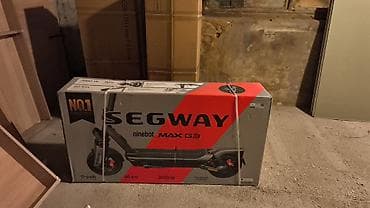 pa 1000: Segway Ninebot max g3 Maks. sürət 45 km/s. Maks. yürüş 80 km. Qabaq — 3