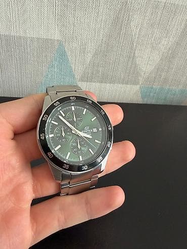 saat şamdan: İşlənmiş, Qol saatı, Casio, rəng - Yaşıl — 3