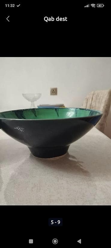 su qab: Nahar dəsti, rəng - Yaşıl, 6 nəfərlik — 3