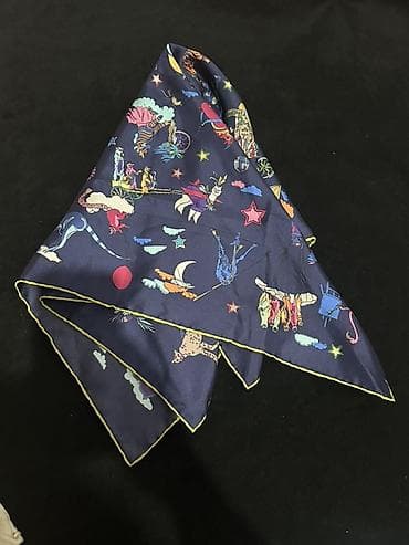 hicab paltar: Salvatore Ferragamo silk scarf 
Limited Edition 
В своем пыльнике — 1