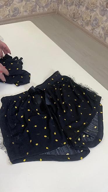 yeni il corablari: Qadın pijama dəsti – Arcan - 2 parçadan ibarət: nazik askılı top və — 3