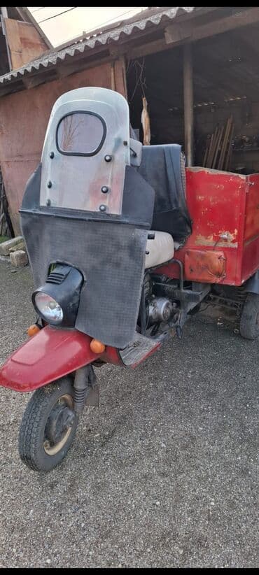 багажник для машины: Yükdaşıma üçün üçtəkərli motosiklet (motorlu yük arabası) - — 1