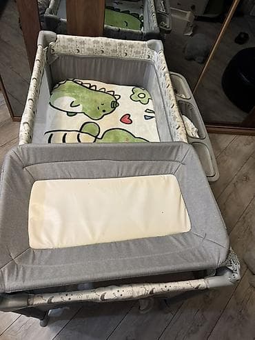 nəni: Uşaq üçün qatlanan manej/çarpayı - 2-si 1-də funksionallıq: həm rahat — 3