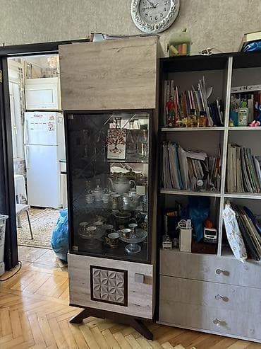 Mağaza avadanlığı: Vitrin şkaf - Material: laminat ağac teksturalı korpus, tünd — 3
