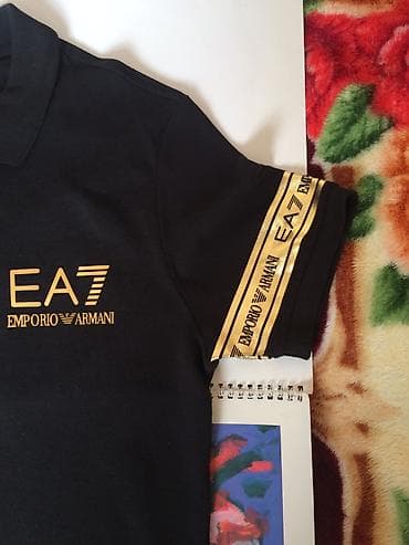 Polo köynək, Ea7, M, rəng - Qara — 4