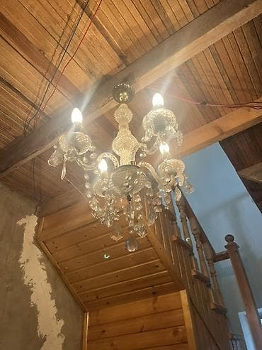 Çılçıraq, 5 lampa, Xrustal lalafo.az -da Çılçıraq, 5 lampa, Xrustal
