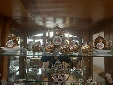 Qəhvə dəsti, Farfor, 6 nəfərlik, Yaponiya