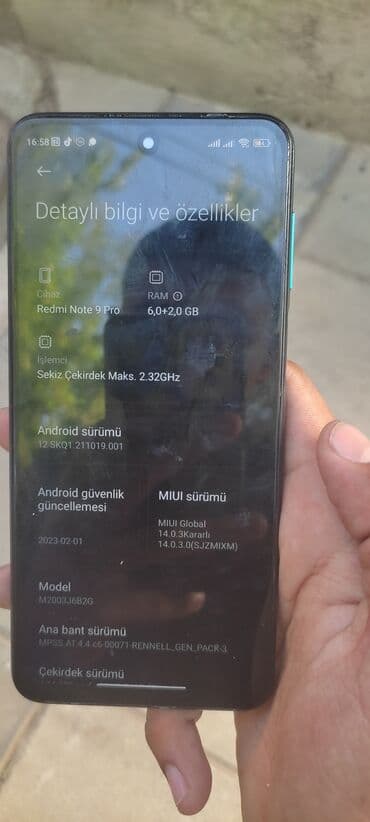 redmi note 8 qiyməti irsad: Redmi Note 9 Pro, 128 ГБ, цвет - Синий, Отпечаток пальца — 4