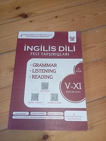 rus dili: İngilis dili 9-cu sinif, 2024 il, Ünvandan götürmə — 2
