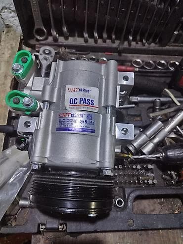 kompressor teh: Avtomobil kondisioner kompressoru - Tip: Kəmərli kasnaklı A/C — 6