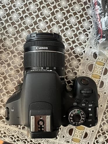 redmi note 7 satilir: Canon EOS 800D DSLR fotoaparat + EF-S 18-55mm IS STM obyektiv - 24.2 — 4