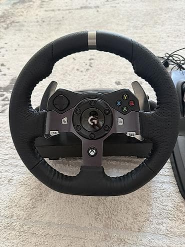 Logitech G920 yarış sükanı və pedal dəsti - Model: Logitech G920