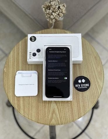 i̇phone gence: IPhone 13, 128 GB, Ağ, Zəmanət, Simsiz şarj, Face ID — 3