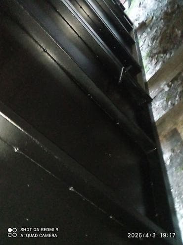 qapi darvaza: İşlənmiş Dəmir Həyət darvazası, Yana açılan, Mexaniki, Qapı ilə, rəng - Qara, Kredit yoxdur, Ödənişli çatdırılma — 5