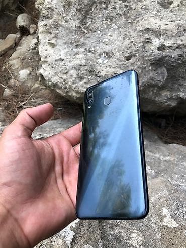 honor 8 s: Samsung Galaxy A30, 64 GB, rəng - Qara, Barmaq izi — 3