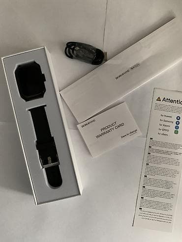 toplu 2 az dili pdf: Yeni, Smart saat, Borofone, Suya davamlı, rəng - Qara — 3