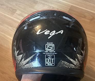 passat mator: Vega tam üz örtüklü motosiklet dəbilqəsi - Model: Vega Bolt (DOT/ISI — 3