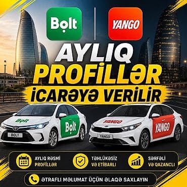 Taksi sürücüsü tələb olunur, Avtomobilin icarəsi, Aylıq ödəniş