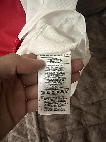 mexmer parca: Futbolka, Adidas, XL, rəng - Qırmızı — 5