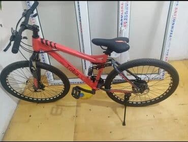 рама для велосипеда: Toba Bike dağ velosipedi - Korpus: yüngül ərintidən trapez forma — 11