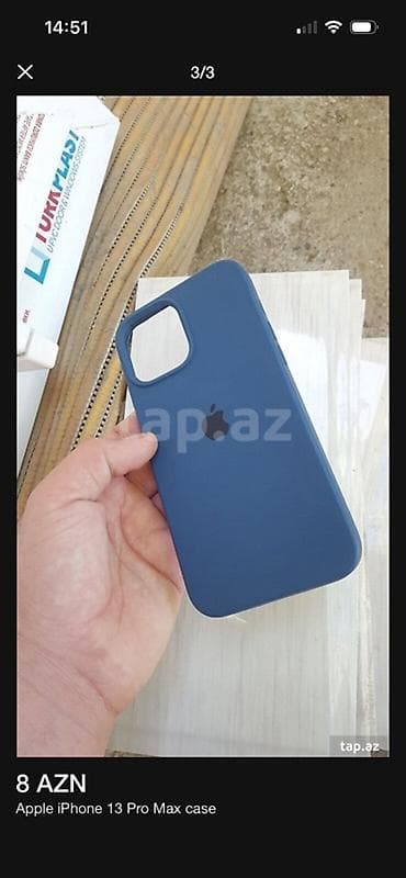 iphone pro: Apple iPhone 13 Pro Max üçün örtük - Model uyğunluğu: iPhone 13 Pro — 3