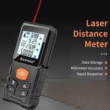 smart açar: Yeni Lazer məsafə ölçən, Hesablama funksiyalı, Ödənişli çatdırılma — 5