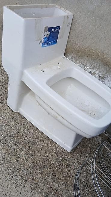 bezek eşyalari instagram: SEVAL markalı ayaqüstü tualet (kompakt WC) komplekti Təzədi — 1