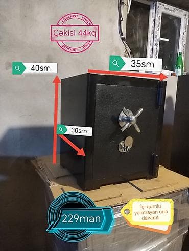 İstehsal avadanlığı: Seyf ucuz. Seyf munasib qiymete. Seif orijinal. Seyf ofis ev magaza — 9