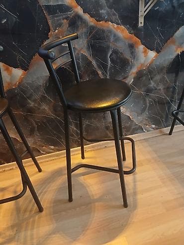 kuxna ucun stol: Mətbəx üçün, rəng - Qara Stul — 2