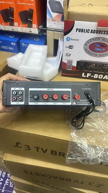 ses dinamikleri: BORL PA-750D – Professional Audio zonalı gücləndirici - 6 zona — 7