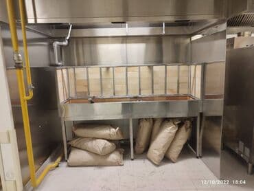 ət çəkən maşinlar: Manqallar paslanmaz poladdan bütün növ restoran mətbəx — 10