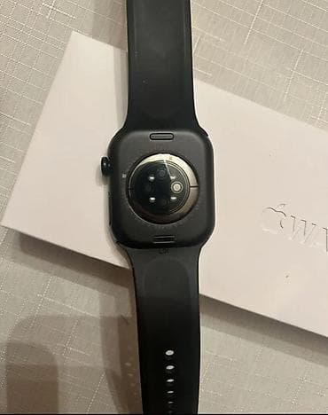 apple watch 745: Smart saat, Apple, Sensor ekran, rəng - Qara — 5