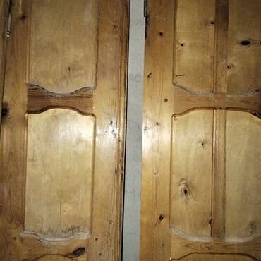 3 d aboylar: Məhsul: Taxta iç qapılar (2 ədəd) - Material: tam ağac (ehtimalən — 4