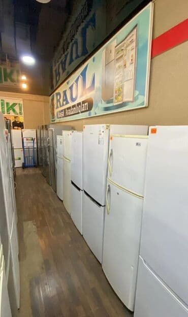 İşlənmiş 2 qapılı LG Soyuducu Satılır, rəng - Ağ — 1